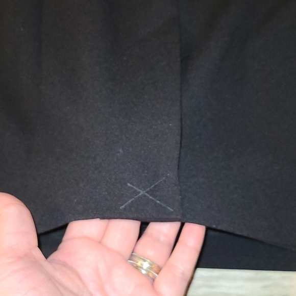 Karl Lagerfeld Paris black midi dress with ruffle - Picture 6 of 7